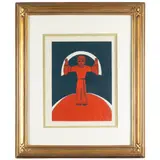 St. Francis, 1960s.Color by Beniamino Benvenuto Bufano, lithograph on wove paper, offered Sep 2026