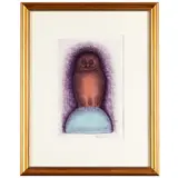 The Silver Blue Owl, 1960s.Color by Beniamino Benvenuto Bufano, lithograph on wove paper, offered Sep 2026
