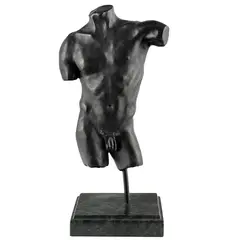 Untitled by Patinated, bronze male nude torso, offered Sep 2026