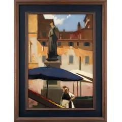 Campo dei Fiori, 1963/98 by Harvey Dinnerstein, Oil on canvas, initialed 'HD' (lower left), offered Jul 2026