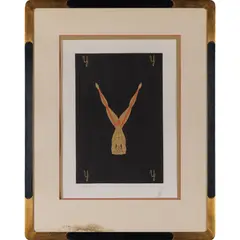(Russian/French, 1892-1990)Y, from The Alphabet, 1976.Color by Erté, screenprint and lithograph on paper, offered Jul 2026