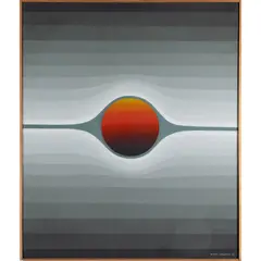 El Ojo (The Eye) by Kurt Larisch, 1975, Oil on canvas, offered Jul 2026