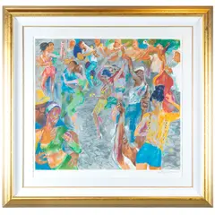 Havana Rhythm, 2000.Color by LeRoy Neiman, screenprint on wove paper, offered May 2026