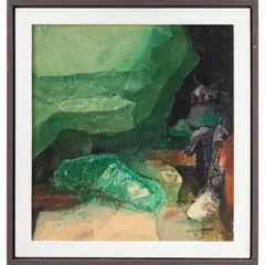 Coast Edge Rock by Alexander Nepote, Mixed media on board, offered May 2026