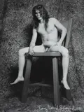 Untitled (Nude on Chair) by Terry David Silvercloud, 1990, Gelatin silver print, offered Sep 2026