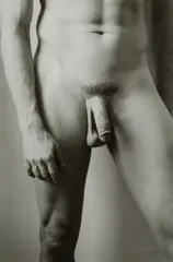 Untitled (Male Nude, Mid-Torso) by Joseph Caputo, 1991, Gelatin silver print. Photographer's stamp on the verso;, offered Sep 2026