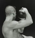 Untitled (Musculature) by Ross Bennett Lewis, 1994, Gelatin silver print. 10/10. Artist's blind stamp on the lower right, "RBL";, offered Sep 2026