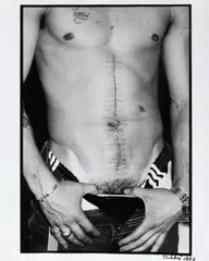 Tony by Richard Taddei, 1993, Gelatin silver print. Photographer's stamp on the verso;, offered Sep 2026