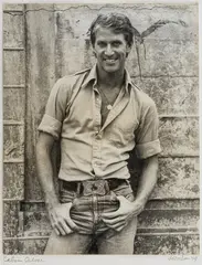 Calvin Culver by Fred Bisonnes, 1974, Gelatin silver print, mounted on board, offered Sep 2026