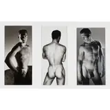 Triptych, 1947- by George Platt Lynes, 1950, Gelatin silver print. Photographer's stamp on the verso of the central photograph, offered Sep 2026