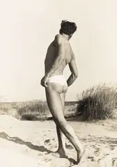 Male Figure, ca. late 1940s by PaJaMa, Gelatin silver print, offered Sep 2026