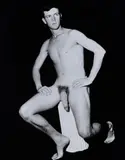 Untitled by Walter Kundzicz, Photograph of Ray Fuller for Spectacular Studs, ca. 1960s Gelatin silver print, offered Sep 2026
