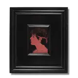 Untitled (Profile of an Olympian I) by James Childs, Oil on board. Custom-wooden, offered Aug 2026