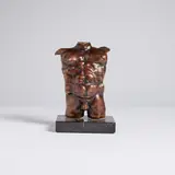 Untitled (Homoerotic by Campbell G. Paxton, Bronze Sculpture). Bronze sculpture on marble base, offered Aug 2026