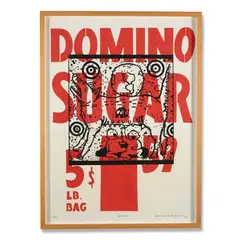 True Myth (Domino Sugar) by David Wojnarowicz, 1983, Screenprint. 20/47, offered Aug 2026