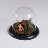 Diorama from the artist's Garden of Eden Series, 2020. Diorama by Fernando Carpaneda, mixed media, offered Aug 2026