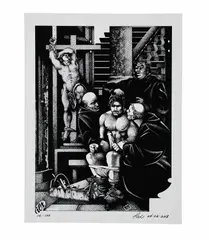 Getting Religion by ... Rex, 1986, Lithograph, offered Aug 2026