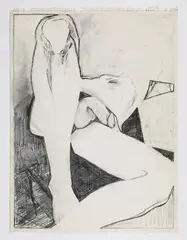 Untitled (Male Nude Under Sheets) by Joe Brainard, Graphite on paper, offered Jun 2026