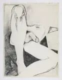 Untitled (Male Nude Under Sheets) by Joe Brainard, Graphite on paper, offered Jun 2026