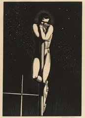 Masthead, 1926. Wood by Rockwell Kent, engraving. From the, offered Jun 2026
