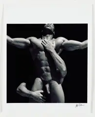 Untitled (Nude Embrace) by Jeff Palmer, Gelatin silver print, offered Jun 2026