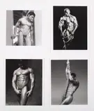 Grouping of Four (4) Physique Photographs by Jeff Palmer by Jeff Palmer, Gelatin silver prints, offered Jun 2026