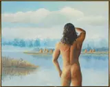 Land of Dreams by David Cain, c. 1990, Oil on board, offered Jun 2026