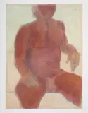 Chalk by Untitled, pastel on paper, offered Jun 2026