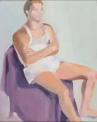Untitled by Untitled, Oil on board, offered Jun 2026
