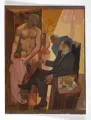 Choice by Cornelius McCarthy, 2006, Gouache on paper, offered Apr 2026