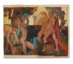 Rites of Spring by Cornelius McCarthy, Pastel on paper, offered Apr 2026