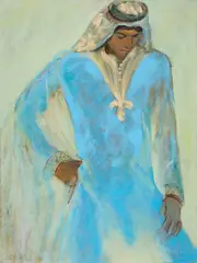 Silhouette by Michael Rogovsky, 1998, Oil on canvas, offered Apr 2026