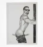 Jake Tanner by Olaf, 1994, Graphite on paper, offered Apr 2026
