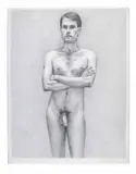 Untitled (Nude with Crossed Arms) by Stephen Hale, Graphite on paper, offered Apr 2026