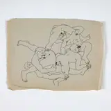 Untitled (Orgy Scene) by Sam Steward, Ink on paper, offered Apr 2026