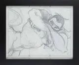 Preliminary sketch for "Suggestion" by Joseph Radoccia, 2003, Graphite on paper, offered Apr 2026