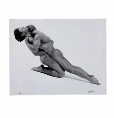 Eric and David by Jeff Palmer, Gelatin silver photograph, offered Apr 2026