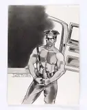 Mating Season Scene 1 by Kent Neffendorf, 1995, Graphite on watercolour paper, offered Apr 2026