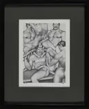 Super Sauna by Tom of Finland, 1983, Lithograph. From the, offered Apr 2026