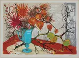 Still life by Jeanin Kostia-Blancheteau, Lithograph print. Artist's proof, offered Apr 2026
