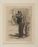 Flute Player by John Sloan, Etching, offered Apr 2026