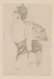 Sandra by Fran E. Holmes, 1927, Graphite on paper, offered Apr 2026