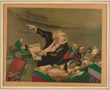 Color by William Gropper, lithograph, offered Apr 2026