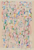 Untitled by Jane Logemann, 1996, Oil on muslin cloth, offered Apr 2026