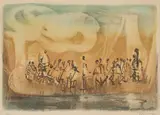 The Orchestra by Joseph Kossonogi, Lithograph, offered Apr 2026