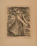 German Expressionist by Hans Fähnle, lithograph, offered Mar 2026