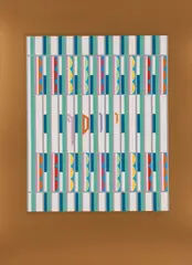 Yoseph by Yaacov Agam, Serigraph. From the Twelve Tribes Portfolio, offered Mar 2026