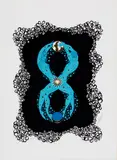 Number 8 by Etre, serigraph. Artist's proof, offered Mar 2026