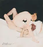 Untitled by Beatriz Berman, Gouache and watercolor on paper, offered Mar 2026