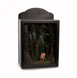 The Garden of Eden, Adam and Steve by Fernando Carpaneda, 2019, Mixed media composing a miniaturized three-dimensional dense primordial forest, offered Feb 2026